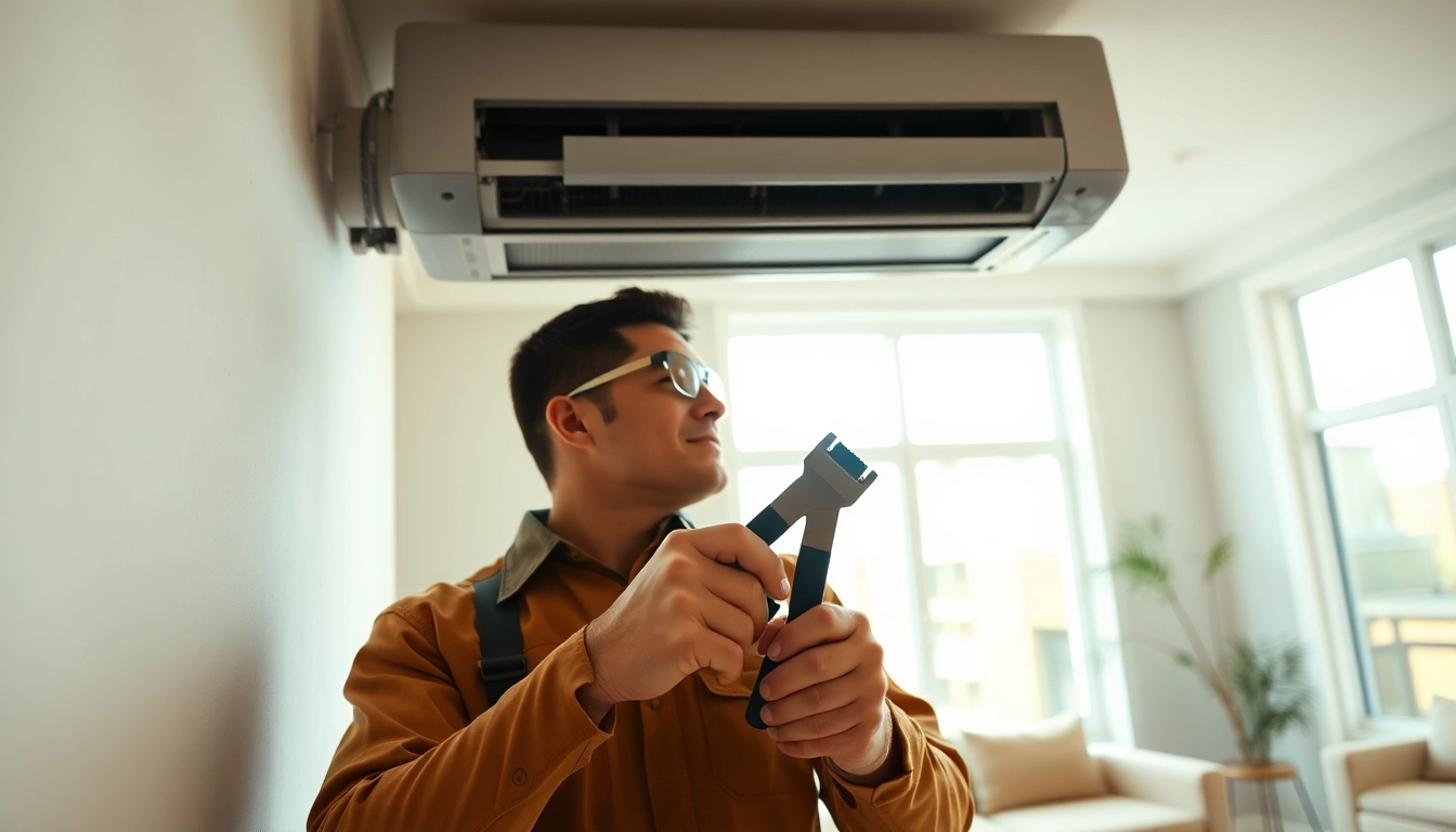 Expert air conditioning repair in Tampa by a skilled technician, ensuring optimal performance.