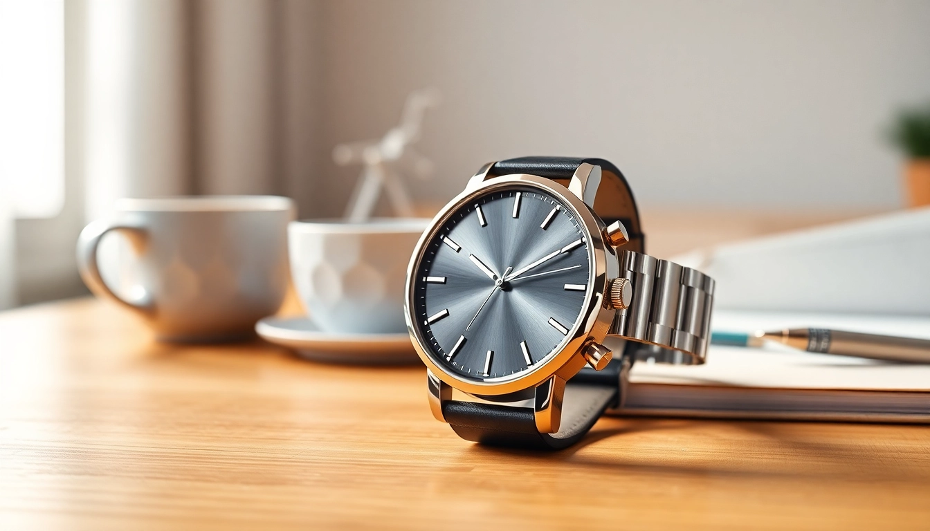 Admire the exquisite Ladies Classic Smart Watch, showcasing its sleek design and refined elegance.