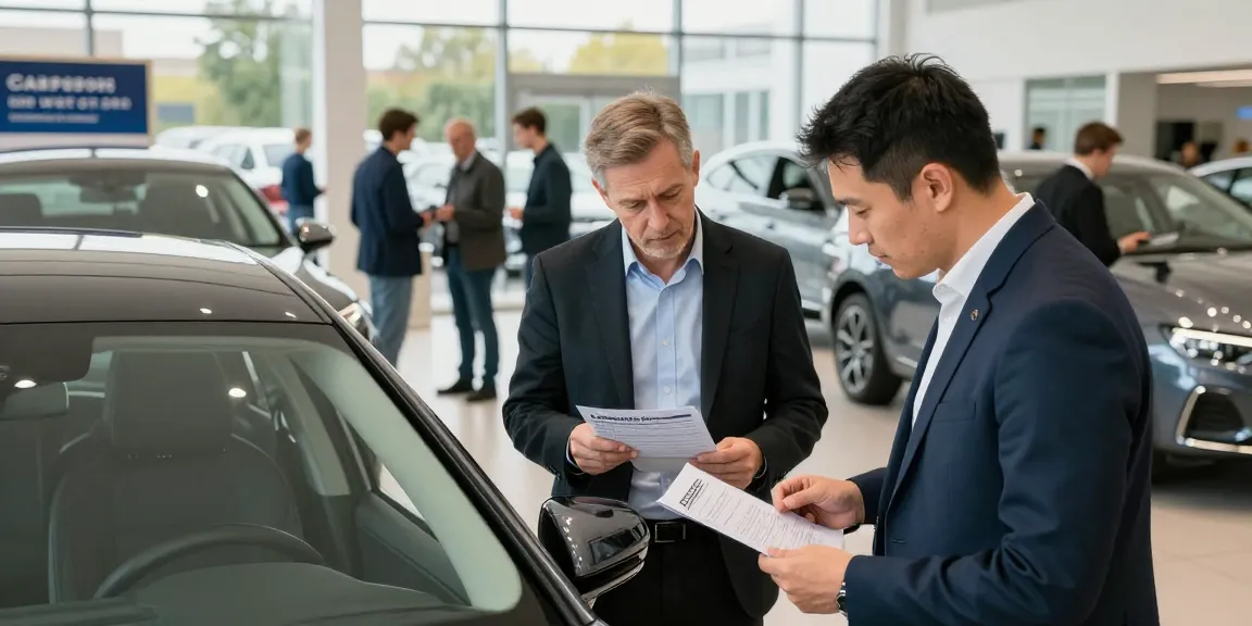 Check any car's history instantly with a reg check UK at a dealership.