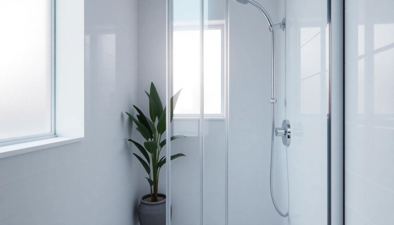 Erleben Sie die exquisite sonni Duschkabine in einem modernen Badezimmer mit elegantem Design.