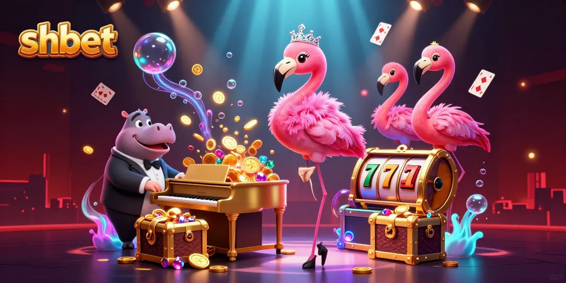 Join the excitement at SHBET's 3D casino with vibrant games and energetic performers.