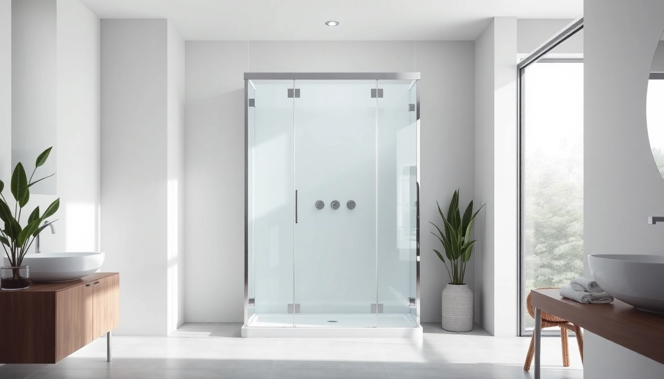 Erleben Sie die sonni Duschkabine in einem eleganten Badezimmer-Design.