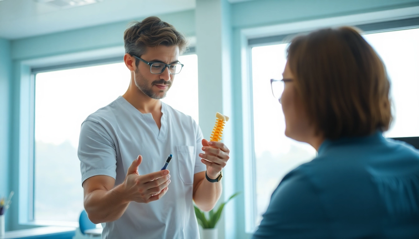Understanding back pain causes through consultation in a clinical setting.