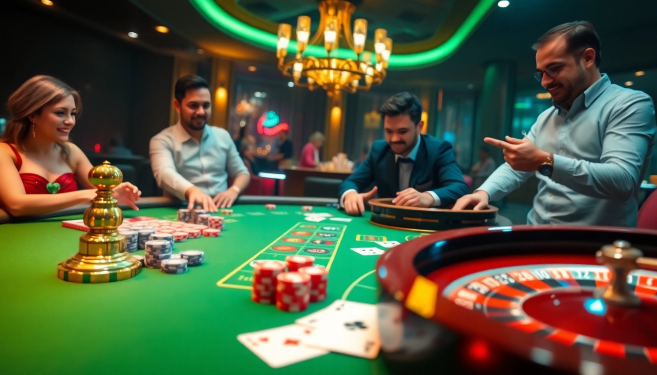 Experience the excitement at GG88 KJC with vibrant casino games and engaged players.
