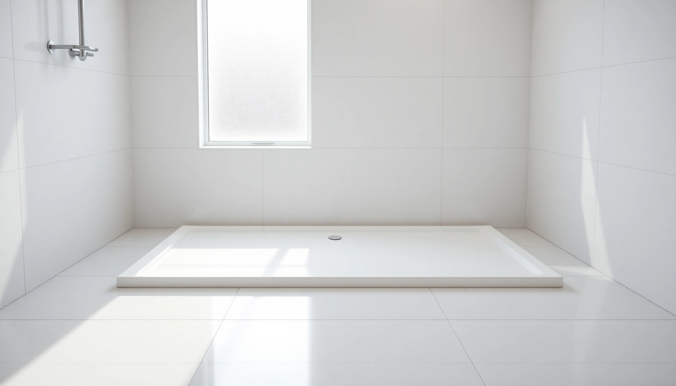 Install an elegant 800 x 800 shower base centerpiece enhancing modern bathroom decor.