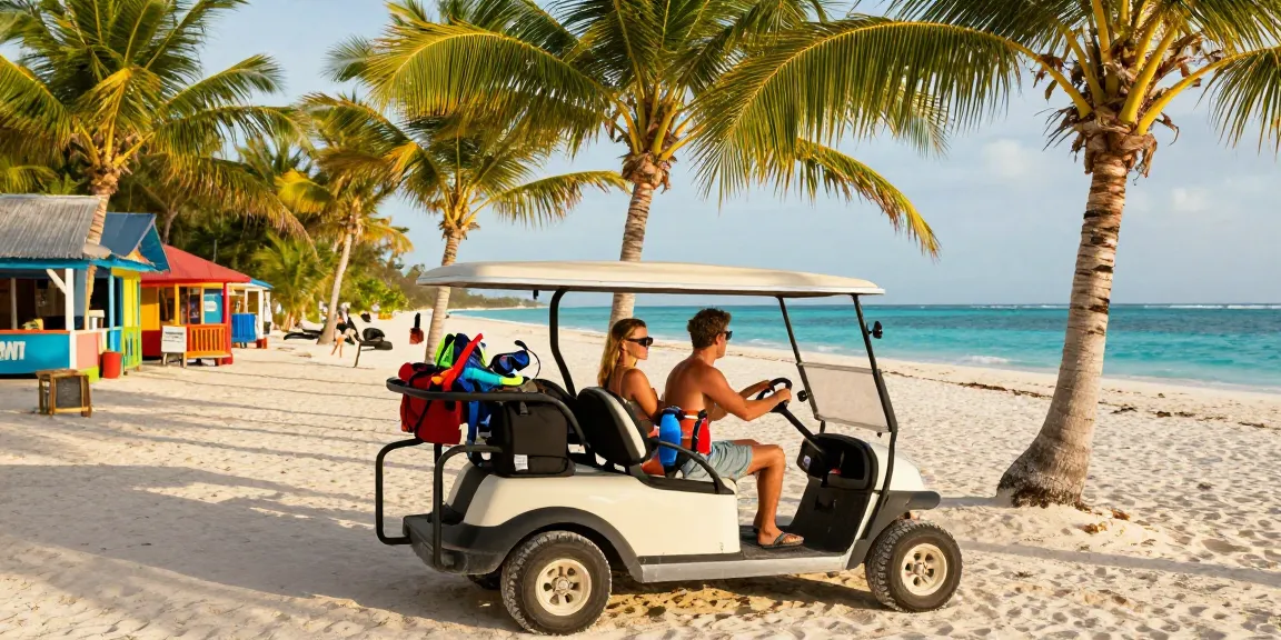 Ambergris Caye golf cart rental brings adventure and ease to exploring the tropical island's vibrant landscape.