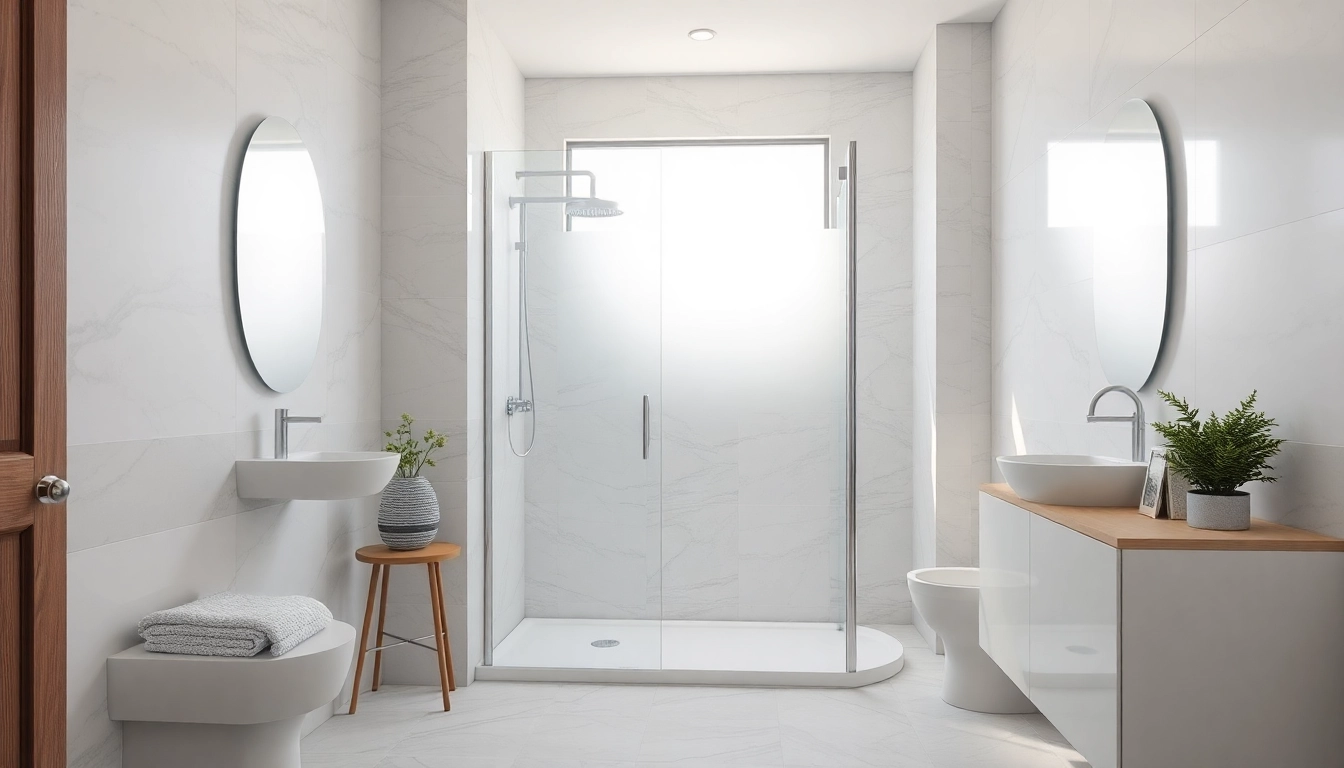 Entdecken Sie die elegante duschkabine 80x80 eckeinstieg in modernem Badezimmer design.