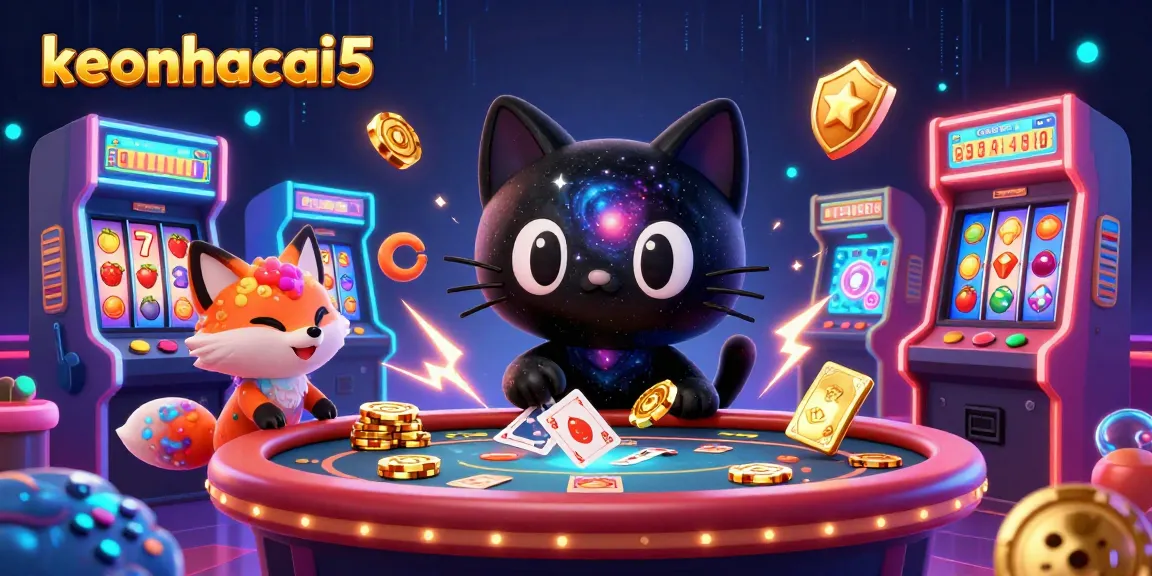 Experience the excitement of keonhacai5 with captivating cosmic casino action.