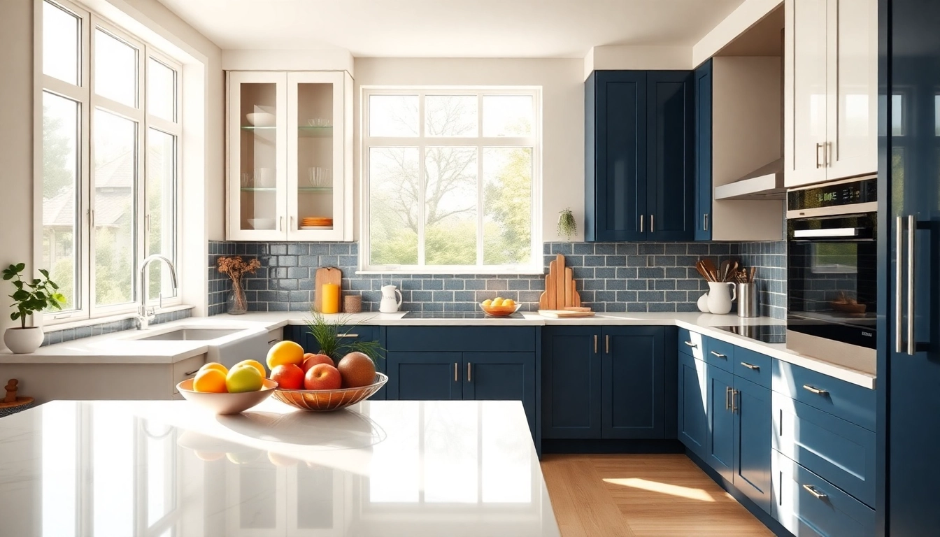Cabinet Refacing Largo FL with modern kitchen showcasing revitalized cabinets and bright decor.