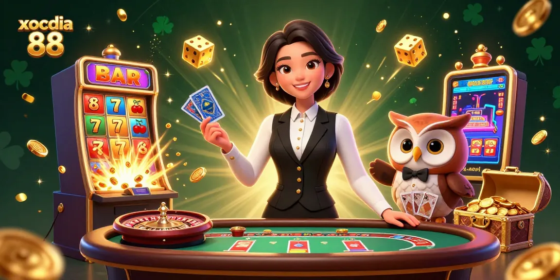 Experience the thrill at xocdia 88 with captivating casino games featuring charming dealers and jackpots galore.