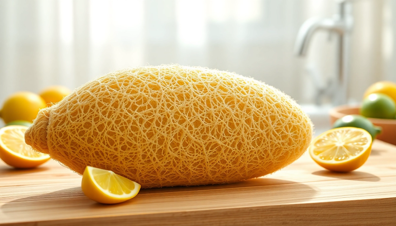 Learn how to use raw loofah in natural skincare for exfoliation and cleansing.