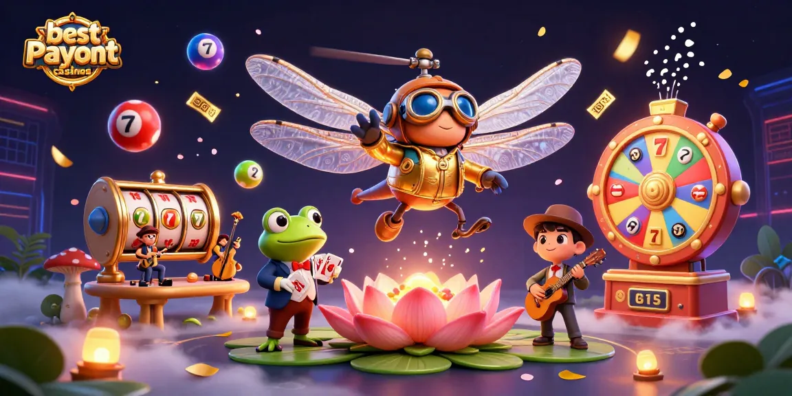 Experience the excitement of best payout casinos with vibrant characters and dynamic gaming elements.