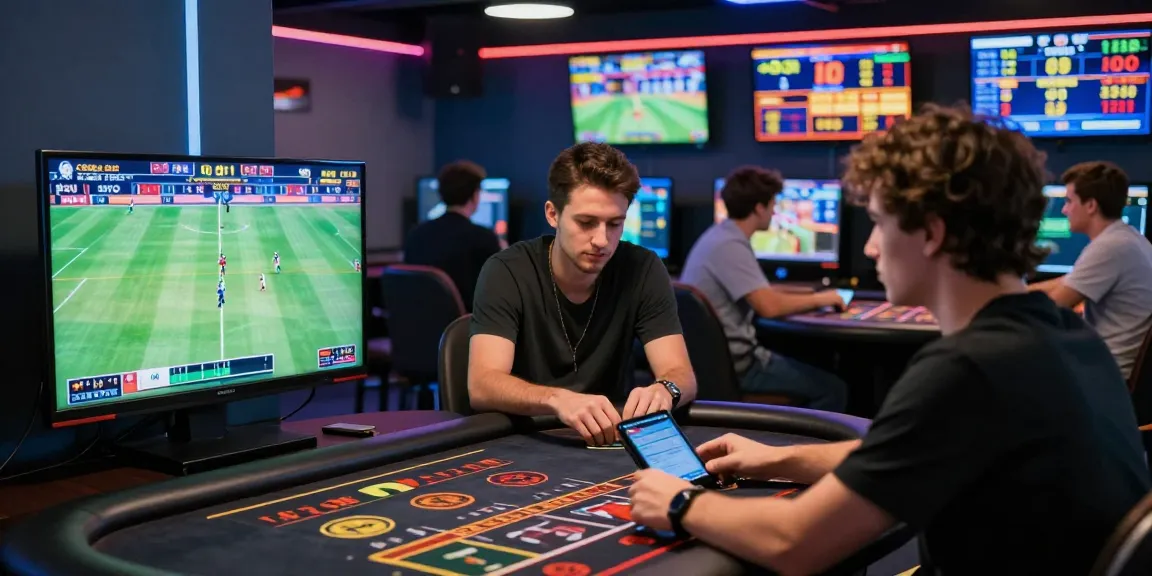 Engaged players enjoying betting experiences at 181bet with vibrant screens highlighting live odds and casino games.